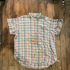 Vintage BrooksBrothers Plaid Casual Shirt